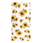 Microfiber Sunflower Floral Beach Towel for Women Girls Adults 24”X48” Small ...