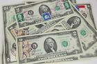 Uncirculated First Day Issue US $2 Dollar Bill Stamped Postmarked April 13, 1976