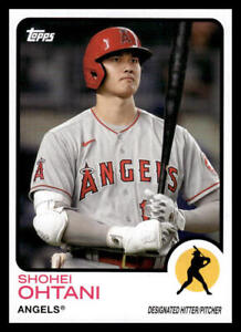 2021 Topps Archives Shohei Ohtani #130 1973 Topps Design Los Angeles Angels