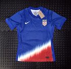 USMNT Nike 2024 Away Jersey - Blue And Red - Size L - USA