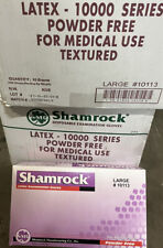 Shamrock Medical Latex Disp Gloves, Powder Free Large (100/BX) FREE SHIPPING