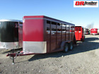 2024 Valley Trailers 16' STOCK TRAILER for sale!