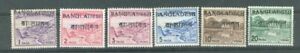 Pakistan 6 diff stamp JESSORE PRESS Overprint Bangladesh MNH OG Lot#a451