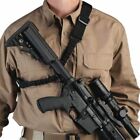New Tactical One 1 Point Rifle Gun Sling Strap Bungee Adjustable Quick Release