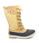 Global Win Womens Tan Snow Boots Size 10 (7355090)