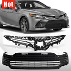 Fit 2021 2022 Toyota Camry LE XLE Front Bumper Upper Grill / Lower Grille or Set (For: 2021 Toyota Camry)