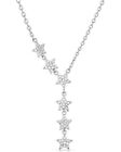 Montana Silversmiths Women's Guiding North Crystal Necklace  Silver