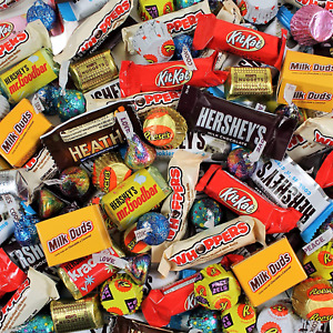 2 Lb Assorted Chocolate Candy Mix - Bulk Individually Wrapped Hershey & More New
