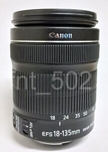 Canon EF-S 18-135mm F/3.5-5.6 IS STM, Free Expedited Shipping - Bulk Package