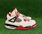 2012 Nike Air Jordan Retro 4 IV Fire Red 308497-110 Men’s Size 13
