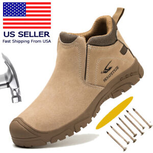 Mens Safety Shoes Composite Toe Welding Work Boots Botas De Trabajo Para Hombre