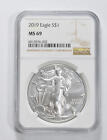 MS69 2019 American Silver Eagle NGC Brown Label *0054