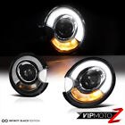 2007-2013 Mini Cooper s Clubman Convertible Black Halo Headlights Lamps R55 R56 (For: More than one vehicle)