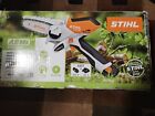 New In Box! STIHL GTA 26 Handheld Pruner Chainsaw + 2 Batteries, Charger, & Case