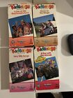 Vintage Kidsongs VHS Tapes Lot of 4 Different ones Tested and Mold Free