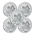 2024 1 oz Austrian Silver Philharmonic Coin (BU - Lot of 5)