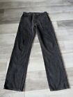 Levi's Strauss Vintage 501 Made In USA Black Mens Red Tab Denim Jeans 30x32