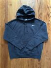 Nike Men's Club Fleece Pullover Hoodie Anthracite Size Large CJ1611-010 Used