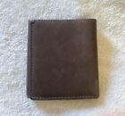 Fossil Leather Trifold Men’s Wallet - Dark Brown