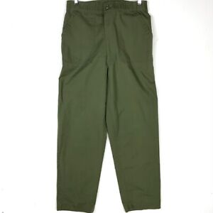 Vintage Military Og-107 Trousers Size 33 x 32 Green Vietnam Era 60s 70s