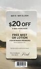 Victoria’s Secret Coupon  20 Off 50, May 8-23 2024