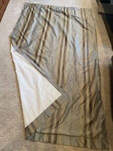 Restoration Hardware silk drapes 84” X 50” in SILVER SAGE