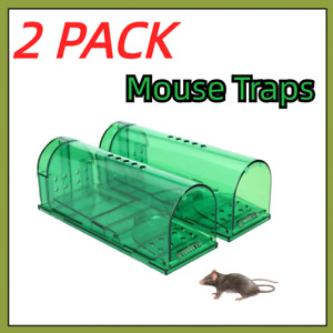 2 Pack Humane Mouse Traps No Kill Mouse Traps Reusable Catch Mice Trap device