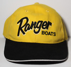 Ranger Boats Hat Black Yellow Ranger Boat Hat The Game Adjustable Boat HAT CAP