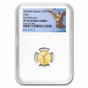 2023 Mexico 1/20 oz Pf Gold Libertad PF-70 NGC (First Release)
