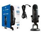 Blue Yeti Professional Multi-Pattern USB Condenser Microphone Black 988-000010