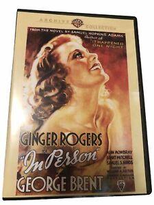 In Person (DVD, 1935) Starring Ginger Rogers