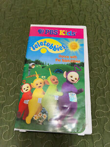 TELETUBBIES - DANCE WITH THE TELETUBBIES (VHS, Clamshell, 1998 ) PBS KIDS