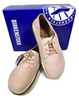 Birkenstock Gary Women’s Sz 7 (EU38)Narrow Fit Pink Suede Leather Oxford Shoes