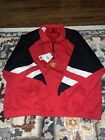 Adidas Manchester United Icon Top 1/4 Zip Soccer Jacket Mens Size Small - HT2000