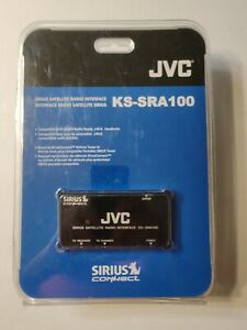 JVC Sirius Satellite Radio Interface KS-SRA100 Sealed In Box, New Old Stock.
