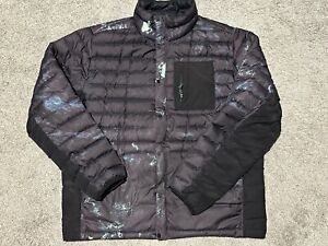 Burton Dry Goods Jacket Mens XL Evergreen Down Puffer Collar Snow Camping