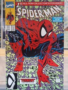 Spider-Man 1 Signed By Todd McFarlane NM 1990