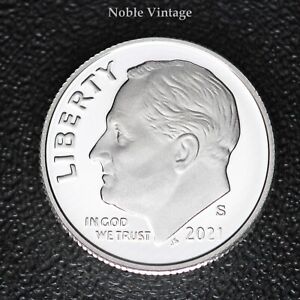 2021 S Silver Proof Roosevelt Dime - 99% Silver  - From a Proof set
