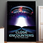 Canvas Print: Close Encounters of the Third Kind Movie Poster Wall Art