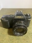 Used Canon T-50 with 50mm f1.8 #1417678 Made in Japan VTG