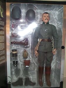 SIDESHOW 12 INCH WWI GERMAN ARMY INFANTRY OFFICER WESTERN FRONT 1917 MIB