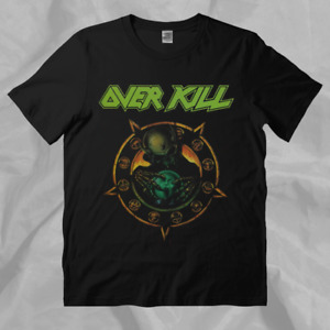 Vintage Overkill Thrash Metal Band Horrorscope Retro 90s Black T-Shirt
