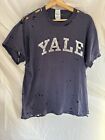 Vintage Yale Shirt - Medium, Ripped, Larry David