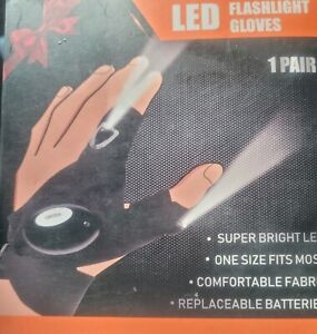 LED Flashlight Gloves, Cool Gadgets Birthday Gifts for Boyfriend Hands-Free...