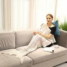 Mermaid Tail Blanket for Teens Kids Adult Super Soft Sleeping Sofa Room Blanket