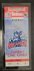 1997-98 AHL Hartford WolfPack Inaugural Season Ticket Plaque New York Rangers