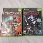 Legacy of Kain Original Xbox Lot/Defiance/Blood Omen 2 CIB Tested Works
