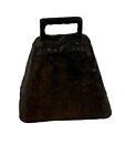 Vintage Cow Bell Hand Forged CAST IRON Livestock Metal ~ Small ~ Late 1800’s
