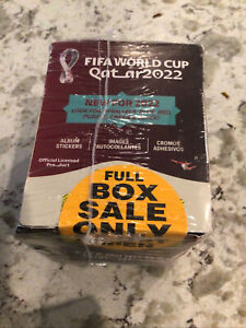 panini fifa world cup qatar 2022 stickers box