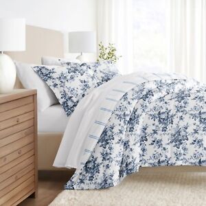 Kaycie Gray Fashion 3PC Reversible Comforter Set - a stylish bedding